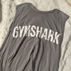 Grey Gymshark tank top